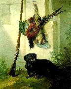 Jean Baptiste Oudry taxen pehr med jaktbyte USA oil painting artist